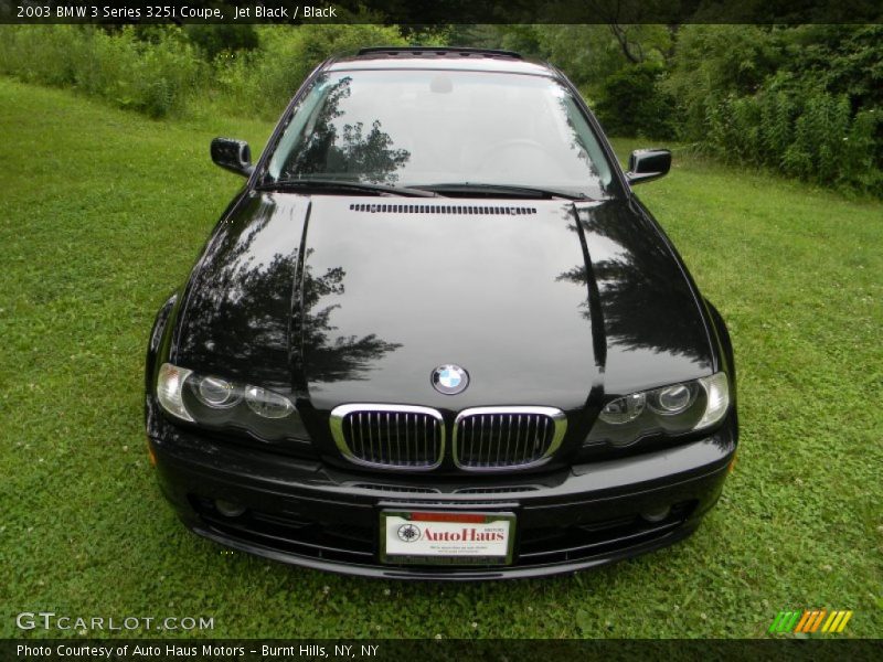 Jet Black / Black 2003 BMW 3 Series 325i Coupe