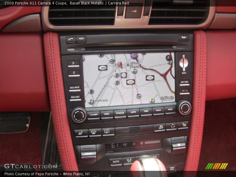 Navigation of 2009 911 Carrera 4 Coupe