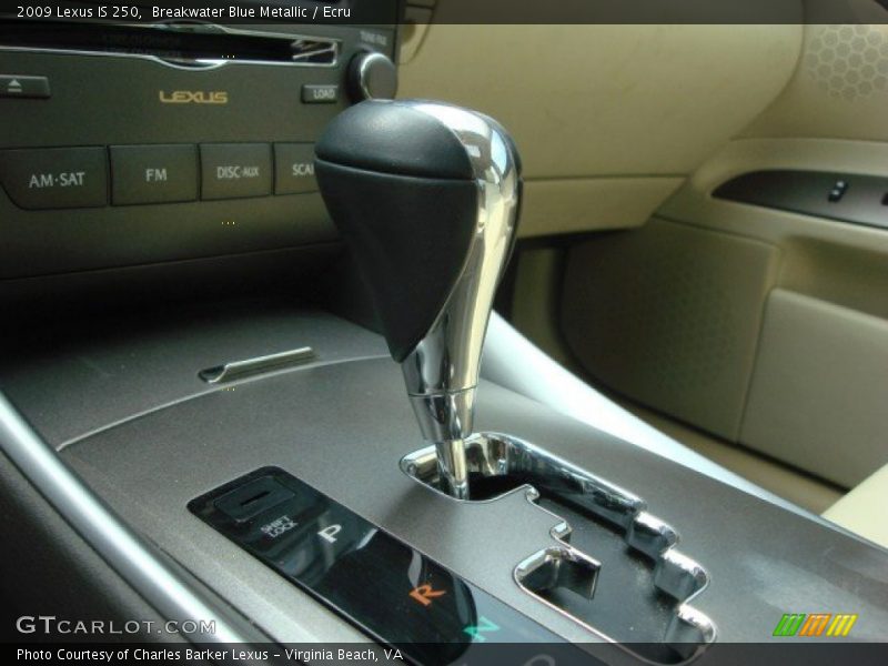 Breakwater Blue Metallic / Ecru 2009 Lexus IS 250