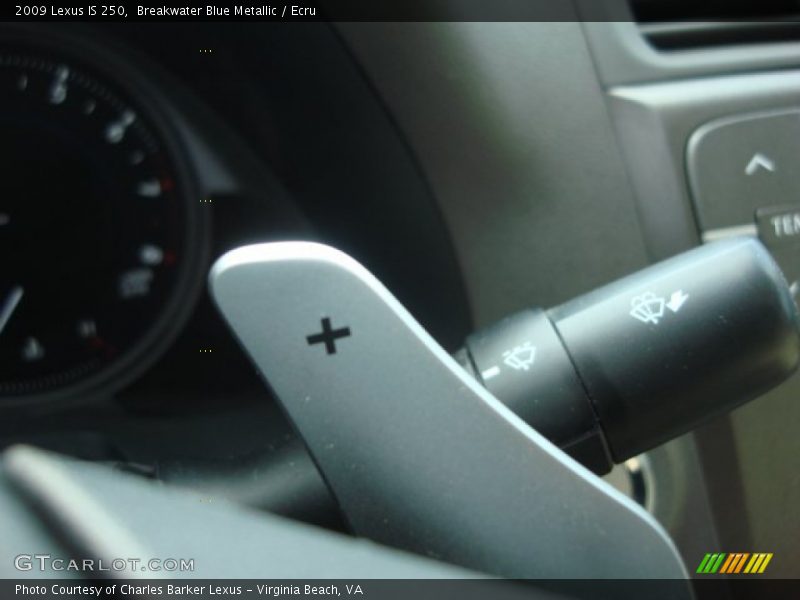 Breakwater Blue Metallic / Ecru 2009 Lexus IS 250