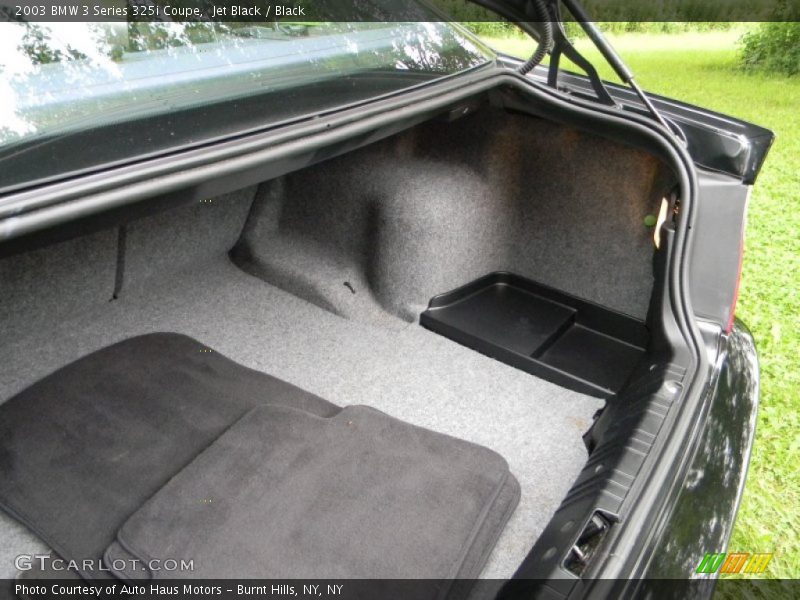  2003 3 Series 325i Coupe Trunk