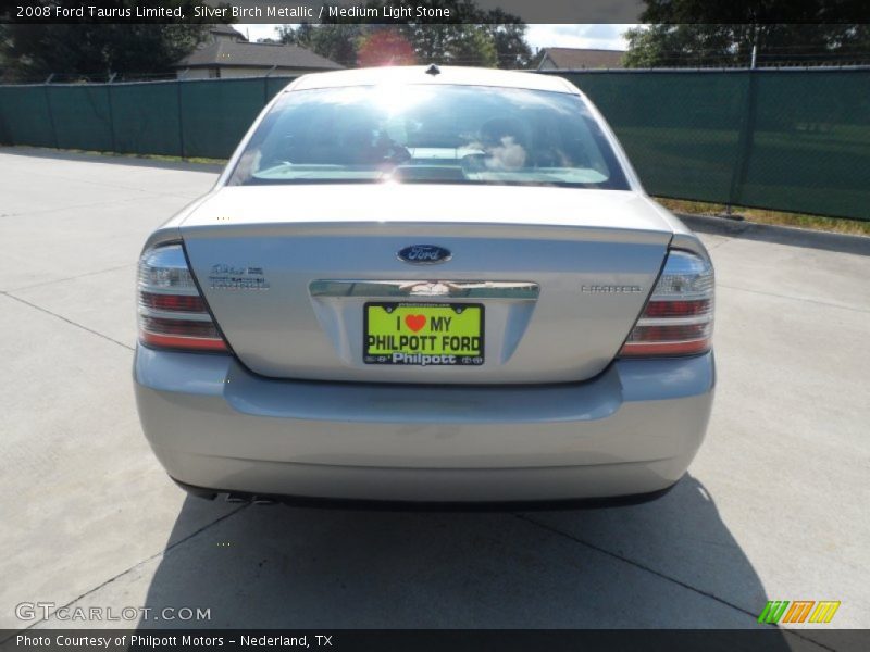 Silver Birch Metallic / Medium Light Stone 2008 Ford Taurus Limited