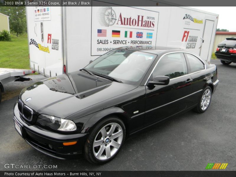 Jet Black / Black 2003 BMW 3 Series 325i Coupe