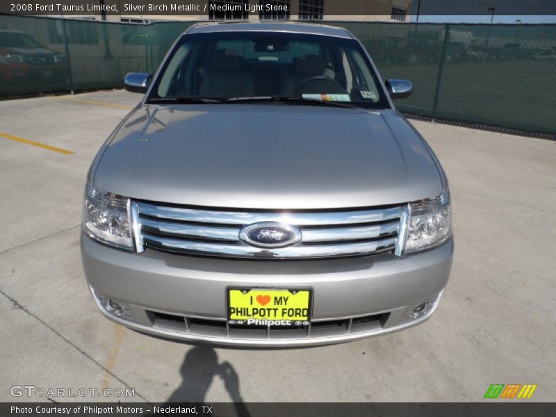 Silver Birch Metallic / Medium Light Stone 2008 Ford Taurus Limited