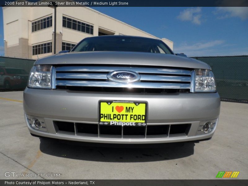 Silver Birch Metallic / Medium Light Stone 2008 Ford Taurus Limited
