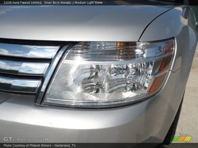 Silver Birch Metallic / Medium Light Stone 2008 Ford Taurus Limited
