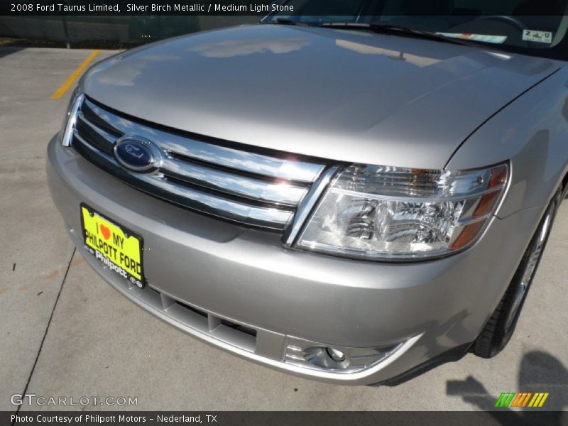 Silver Birch Metallic / Medium Light Stone 2008 Ford Taurus Limited