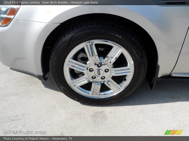 Silver Birch Metallic / Medium Light Stone 2008 Ford Taurus Limited