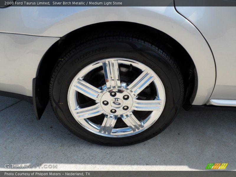 Silver Birch Metallic / Medium Light Stone 2008 Ford Taurus Limited