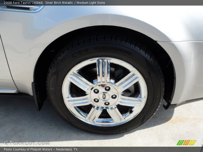 Silver Birch Metallic / Medium Light Stone 2008 Ford Taurus Limited