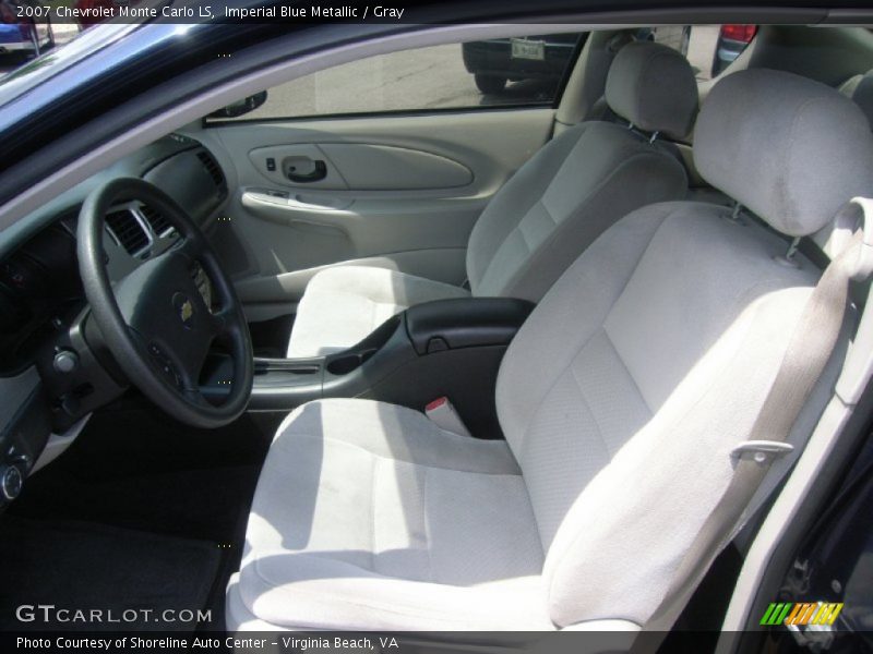  2007 Monte Carlo LS Gray Interior