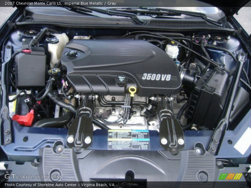  2007 Monte Carlo LS Engine - 3.5 Liter OHV 12 Valve VVT V6