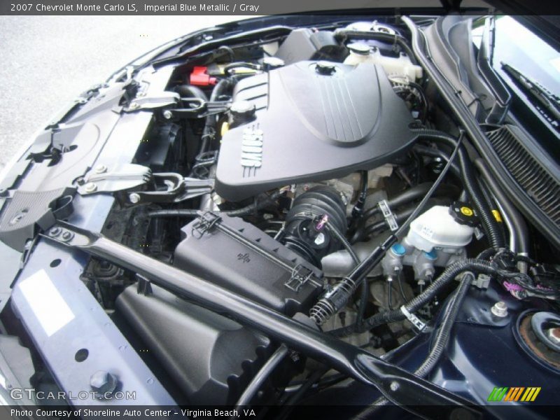  2007 Monte Carlo LS Engine - 3.5 Liter OHV 12 Valve VVT V6