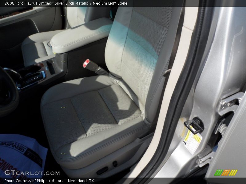 Silver Birch Metallic / Medium Light Stone 2008 Ford Taurus Limited