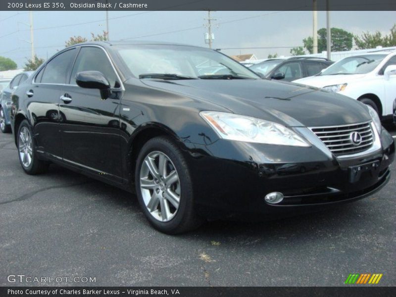 Obsidian Black / Cashmere 2009 Lexus ES 350