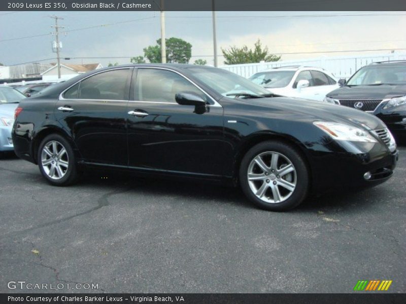 Obsidian Black / Cashmere 2009 Lexus ES 350