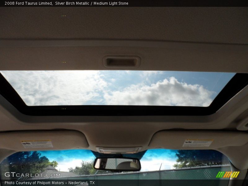 Silver Birch Metallic / Medium Light Stone 2008 Ford Taurus Limited