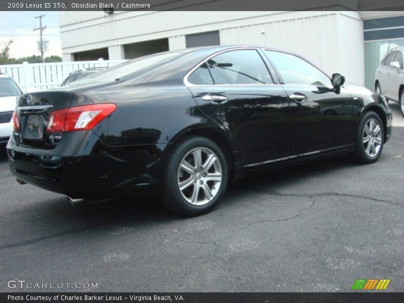 Obsidian Black / Cashmere 2009 Lexus ES 350