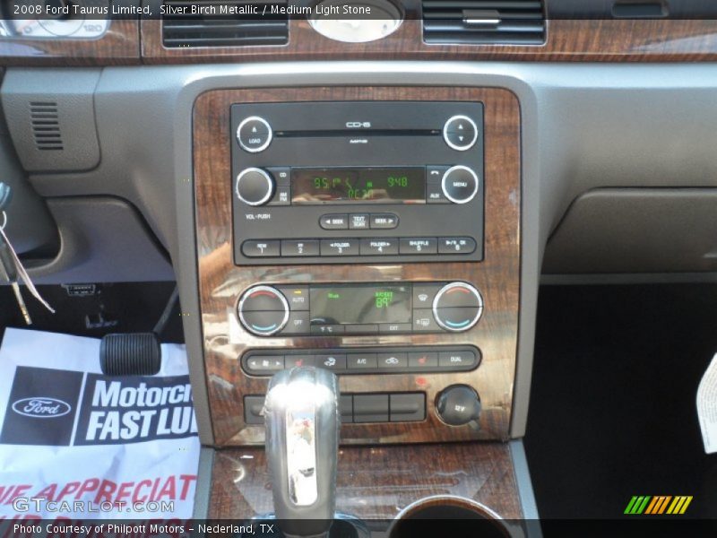 Silver Birch Metallic / Medium Light Stone 2008 Ford Taurus Limited