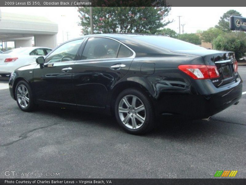Obsidian Black / Cashmere 2009 Lexus ES 350
