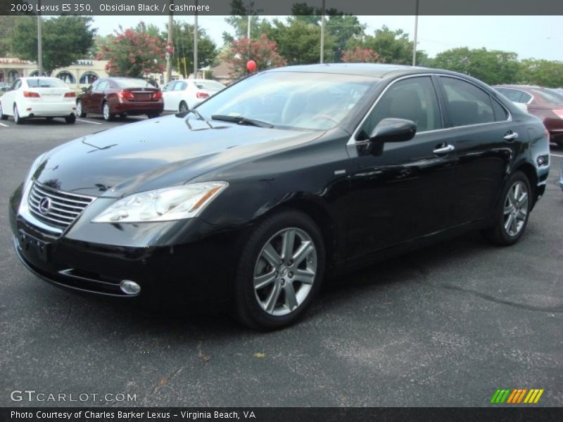 Obsidian Black / Cashmere 2009 Lexus ES 350