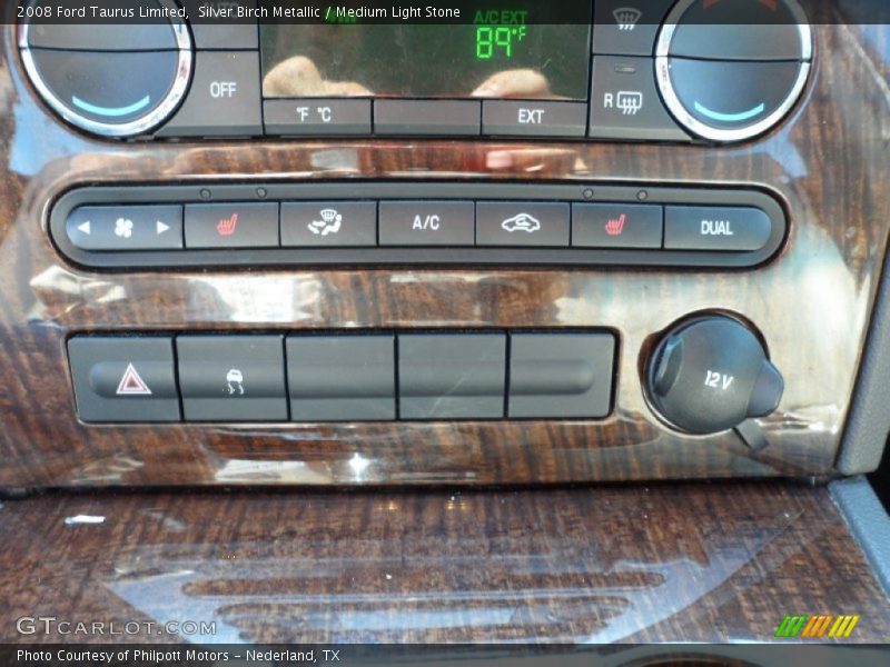 Silver Birch Metallic / Medium Light Stone 2008 Ford Taurus Limited