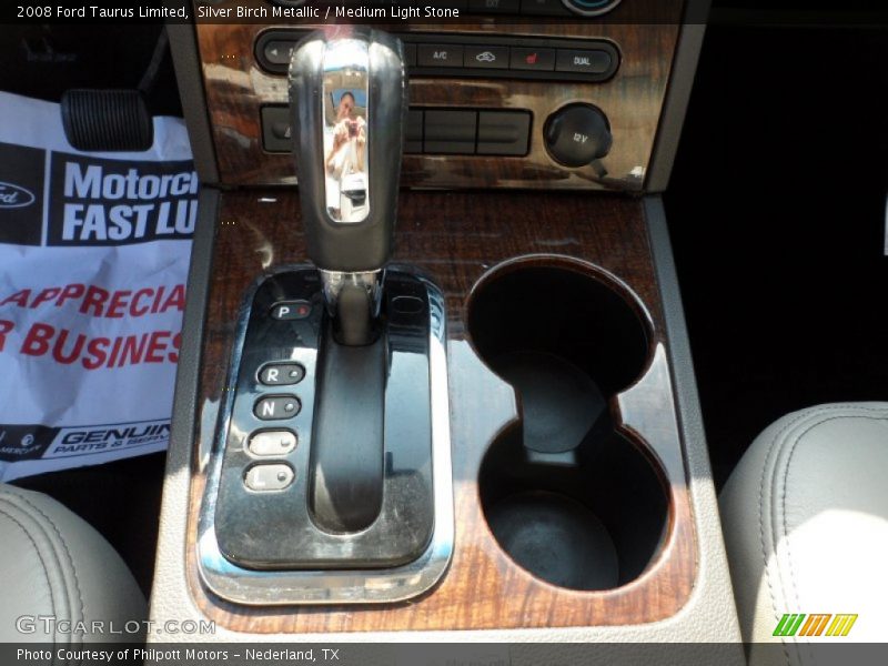 Silver Birch Metallic / Medium Light Stone 2008 Ford Taurus Limited