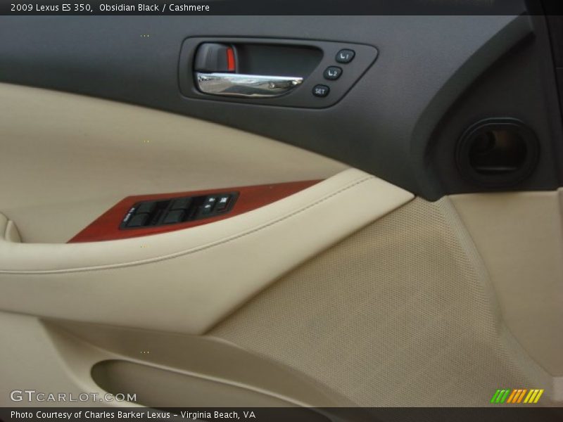 Obsidian Black / Cashmere 2009 Lexus ES 350
