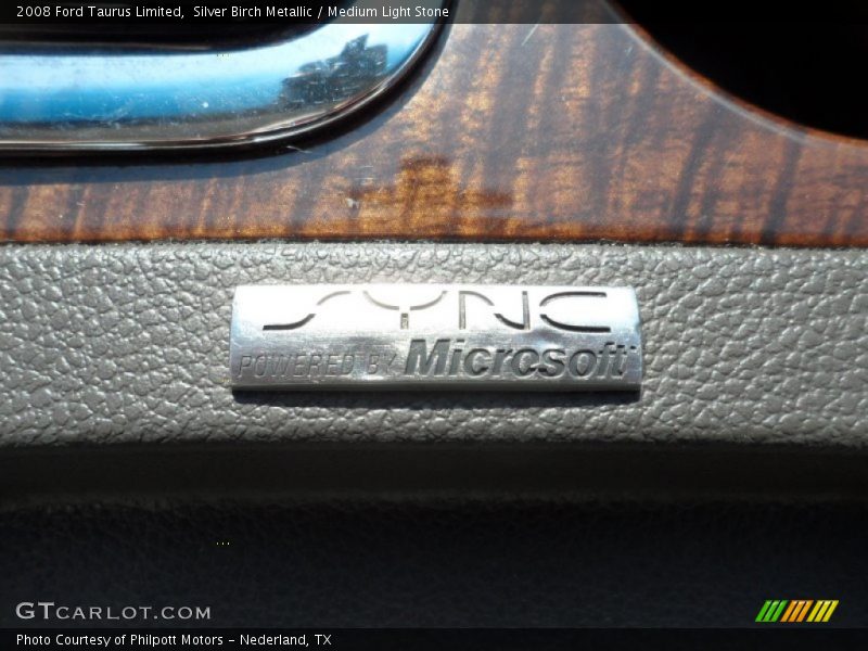 Silver Birch Metallic / Medium Light Stone 2008 Ford Taurus Limited