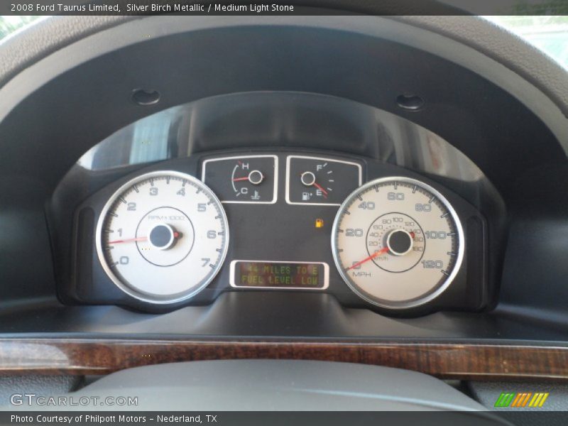Silver Birch Metallic / Medium Light Stone 2008 Ford Taurus Limited