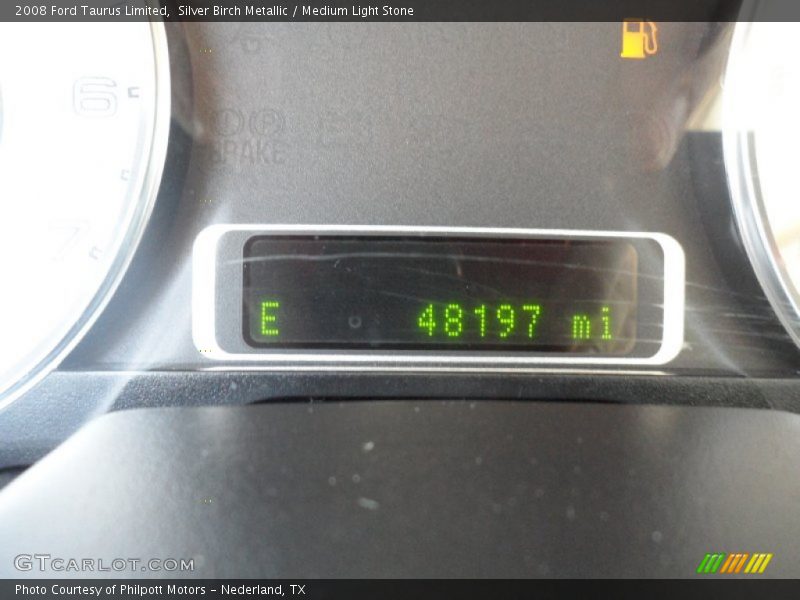 Silver Birch Metallic / Medium Light Stone 2008 Ford Taurus Limited