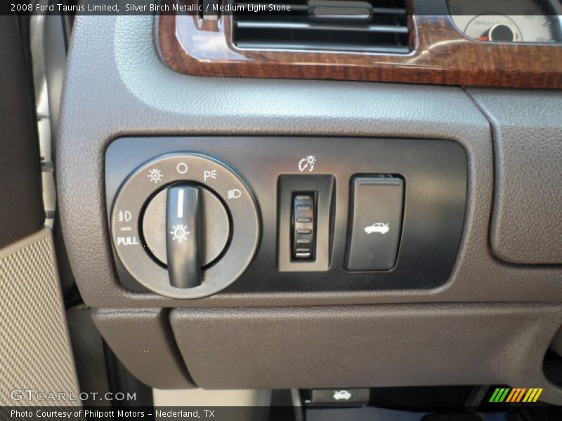 Silver Birch Metallic / Medium Light Stone 2008 Ford Taurus Limited