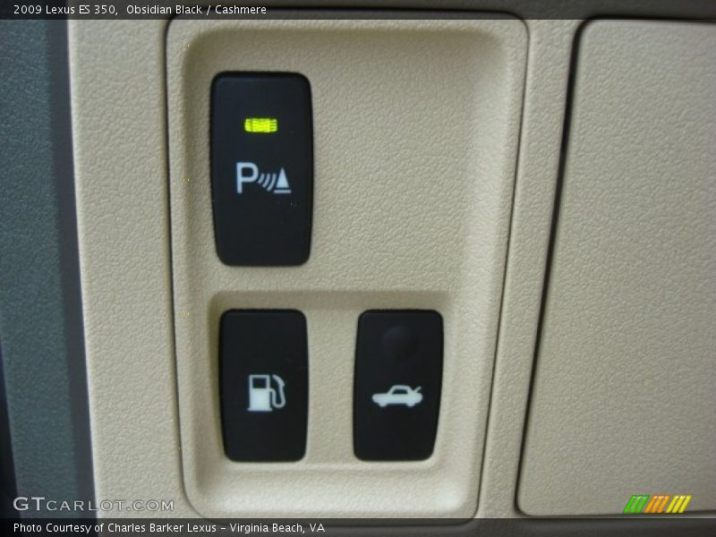 Obsidian Black / Cashmere 2009 Lexus ES 350
