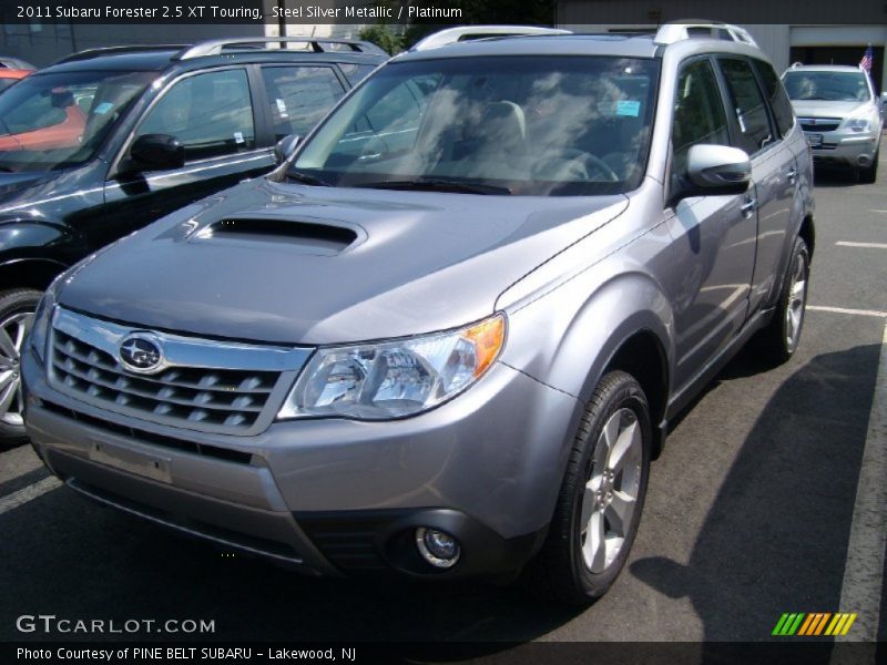 Steel Silver Metallic / Platinum 2011 Subaru Forester 2.5 XT Touring