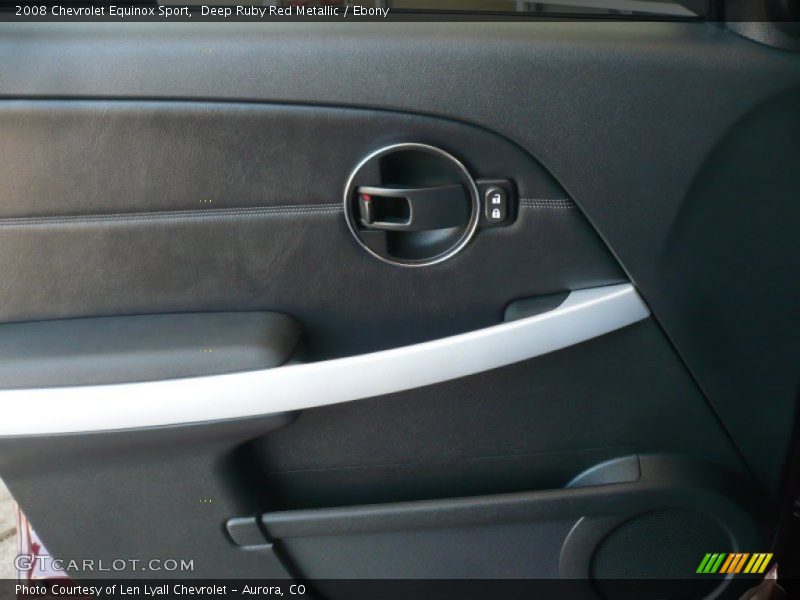 Deep Ruby Red Metallic / Ebony 2008 Chevrolet Equinox Sport