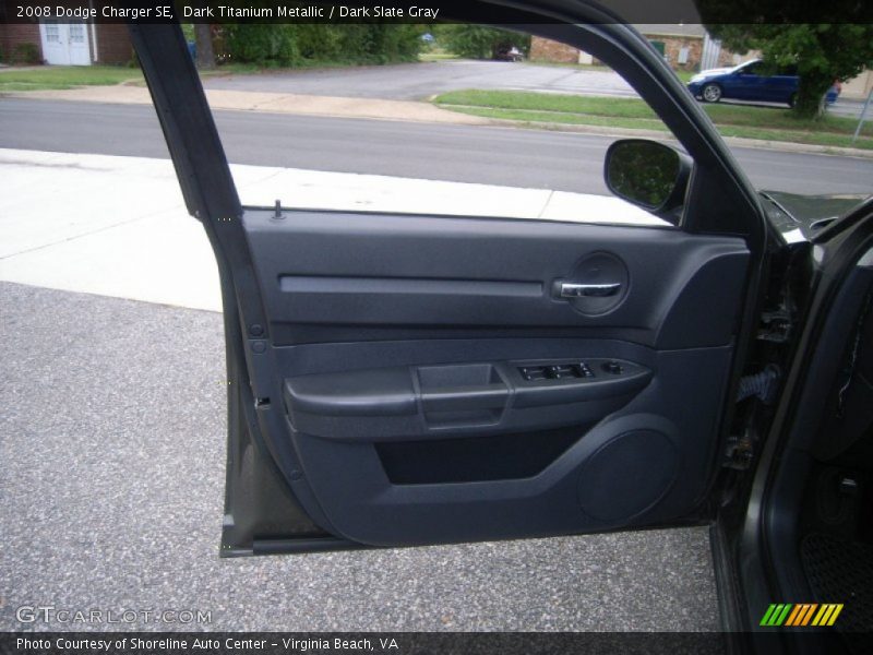 Dark Titanium Metallic / Dark Slate Gray 2008 Dodge Charger SE
