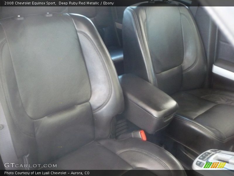 Deep Ruby Red Metallic / Ebony 2008 Chevrolet Equinox Sport