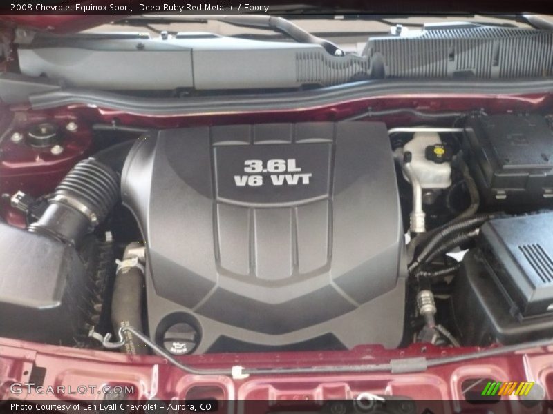  2008 Equinox Sport Engine - 3.6 Liter DOHC 24-Valve VVT V6