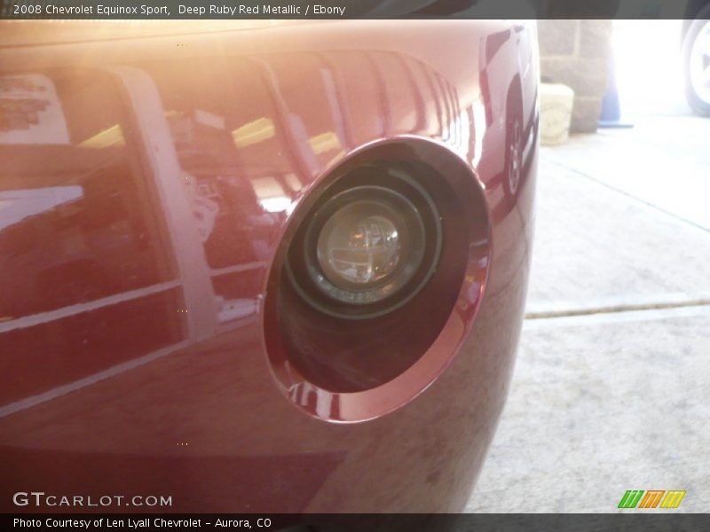 Deep Ruby Red Metallic / Ebony 2008 Chevrolet Equinox Sport