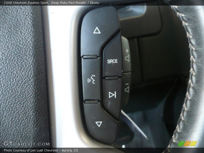 Deep Ruby Red Metallic / Ebony 2008 Chevrolet Equinox Sport
