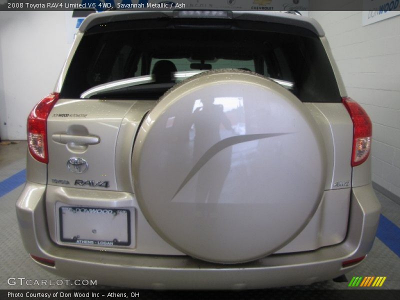 Savannah Metallic / Ash 2008 Toyota RAV4 Limited V6 4WD