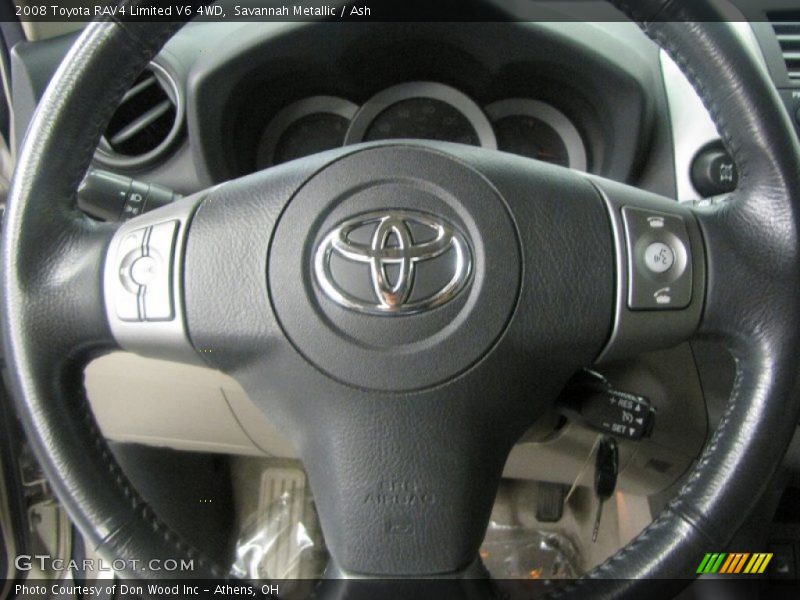 Savannah Metallic / Ash 2008 Toyota RAV4 Limited V6 4WD