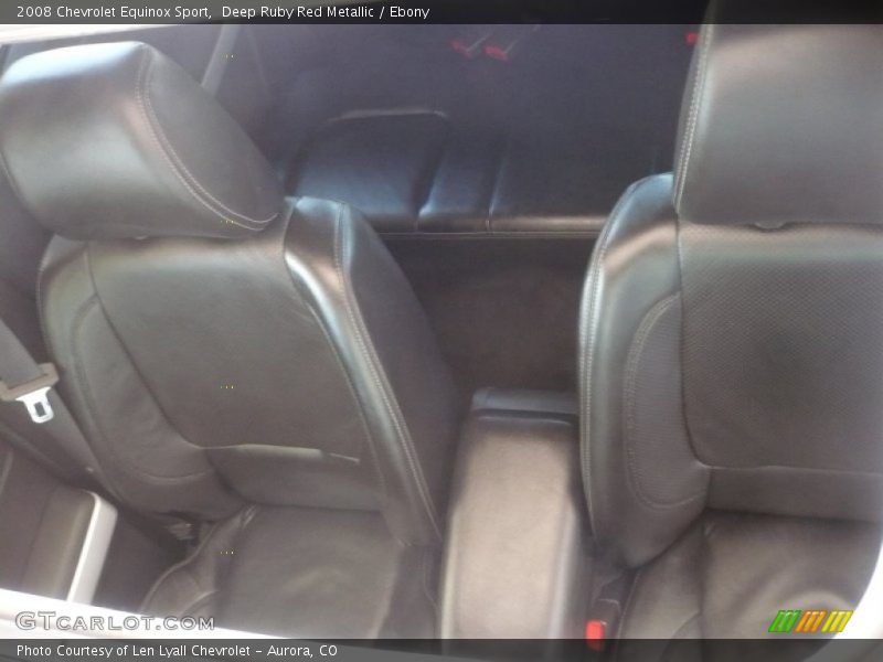 Deep Ruby Red Metallic / Ebony 2008 Chevrolet Equinox Sport