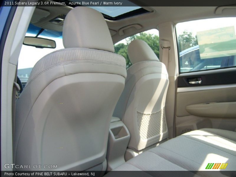 Azurite Blue Pearl / Warm Ivory 2011 Subaru Legacy 3.6R Premium