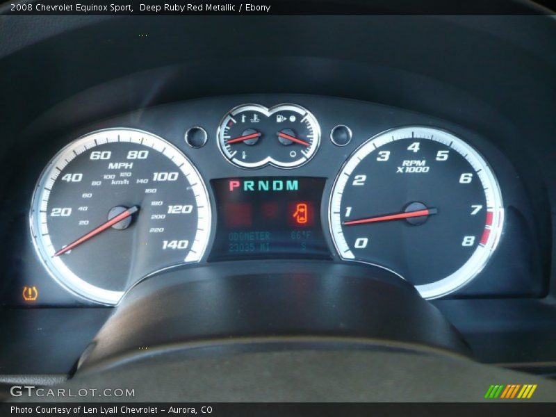  2008 Equinox Sport Sport Gauges