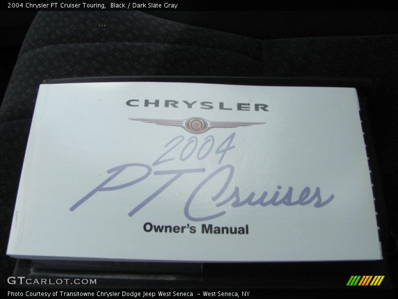Black / Dark Slate Gray 2004 Chrysler PT Cruiser Touring