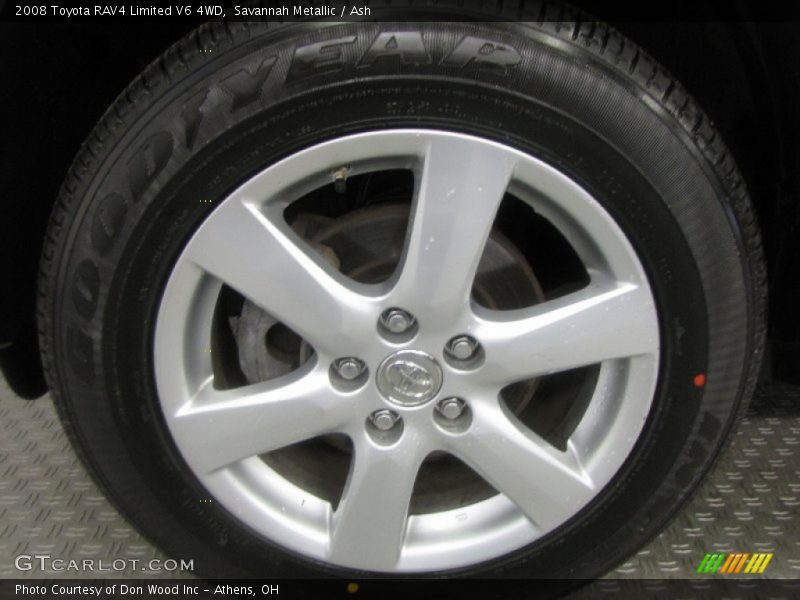 Savannah Metallic / Ash 2008 Toyota RAV4 Limited V6 4WD