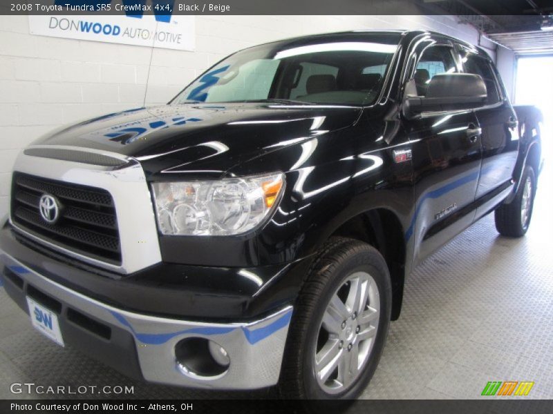 Black / Beige 2008 Toyota Tundra SR5 CrewMax 4x4