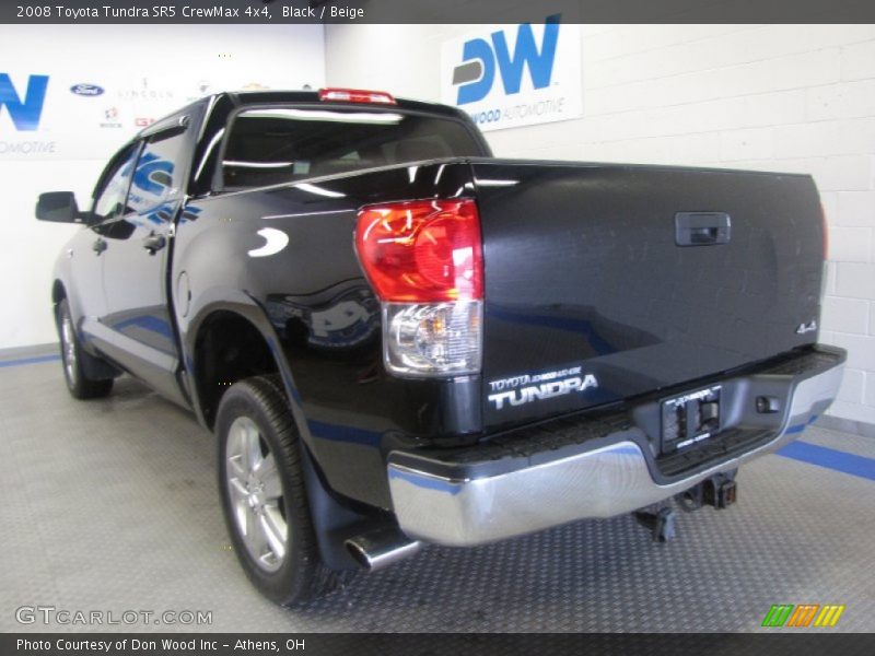Black / Beige 2008 Toyota Tundra SR5 CrewMax 4x4