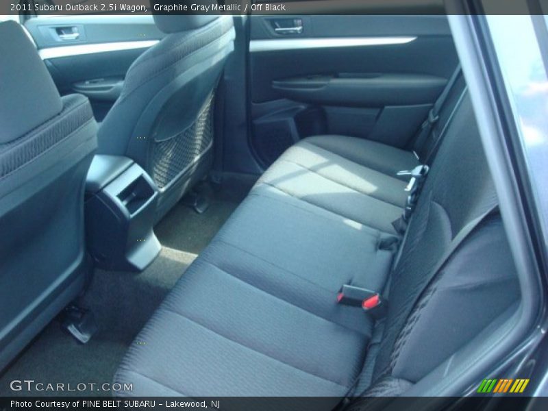 Graphite Gray Metallic / Off Black 2011 Subaru Outback 2.5i Wagon